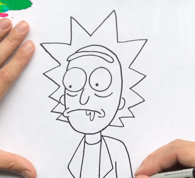 Paso a paso: Como dibujar al estilo Rick y Morty